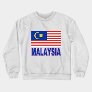 The Pride of Malaysia - Malaysian Flag Design Crewneck Sweatshirt